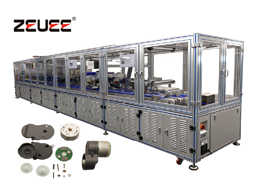 扫地机器人侧刷自动组装机