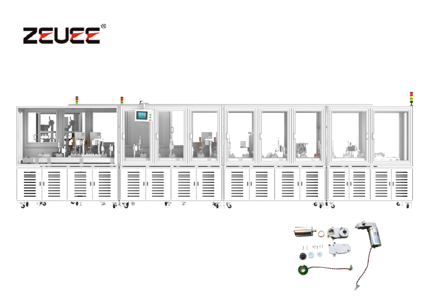 扫地机器人主刷自动组装机