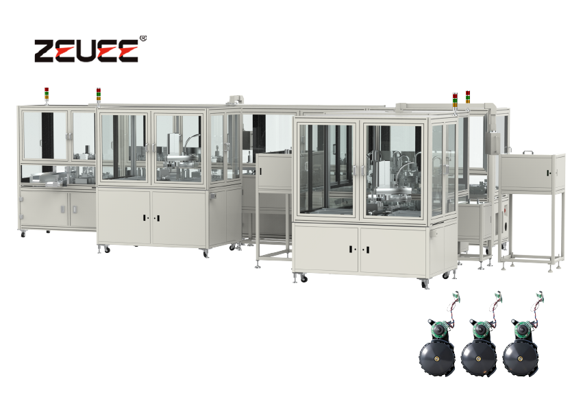 Sweeping Robot Wheel Assembly Machine