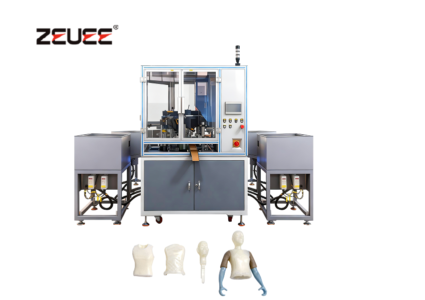 Toy automatic assembly machine