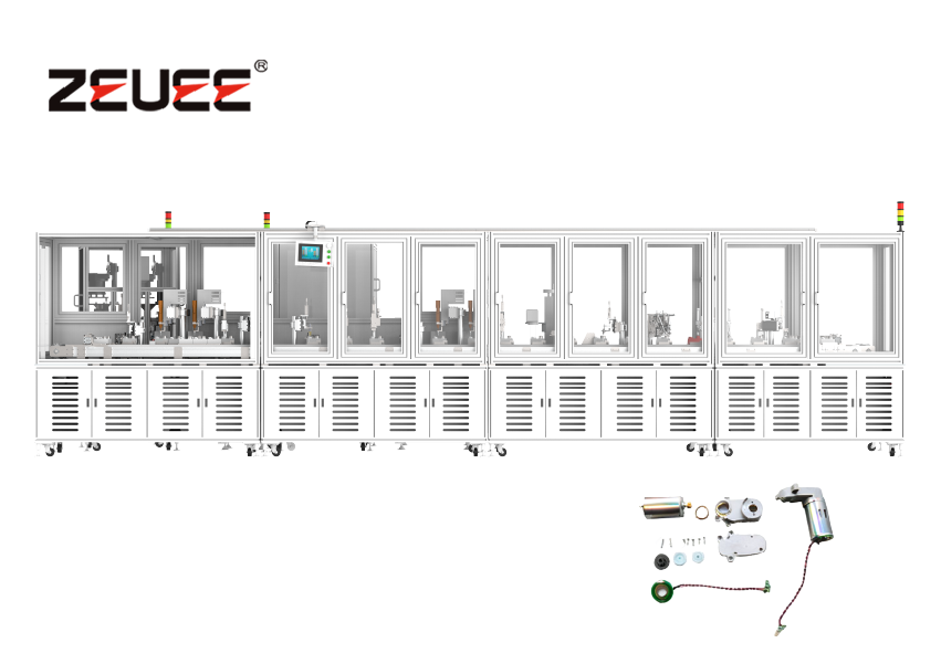 扫地机器人主刷自动组装机