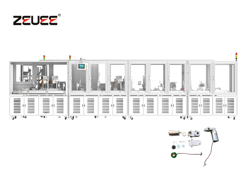 Sweeping robot main brush automatic assembling machine