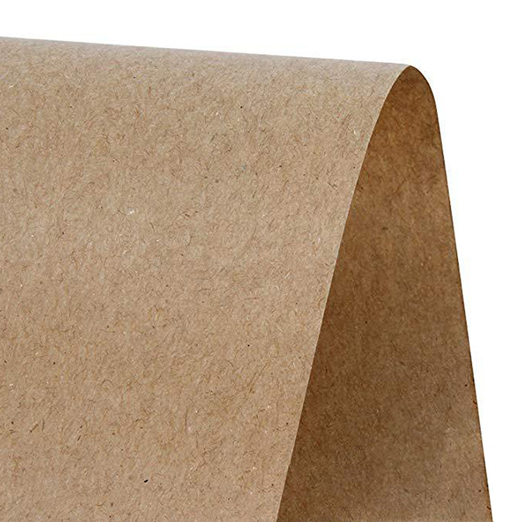 100% Virgin Brown Unbleached Kraft Paper 35gsm-350gsm