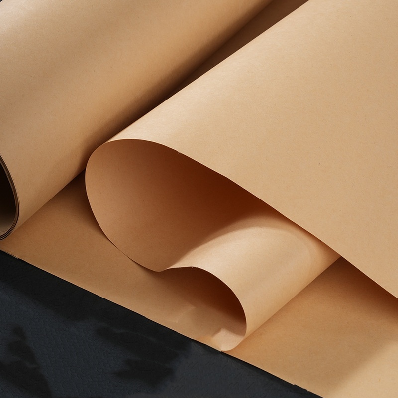 Packing Brown Gummed Water Activated Fiber Reinforced Kraft Paper Tape Roll Customized Logo kraft ta