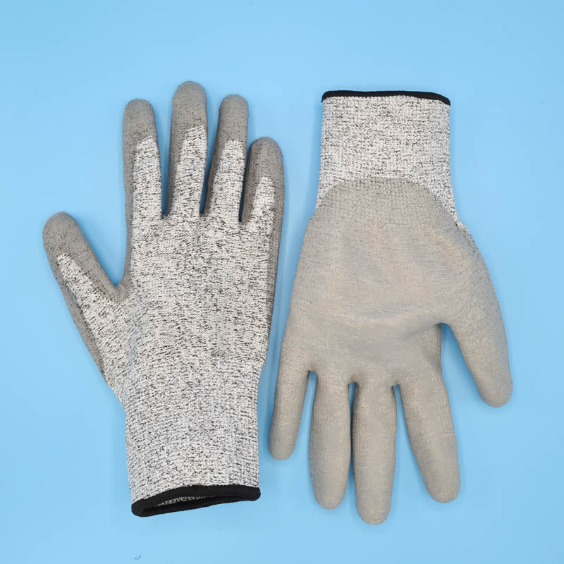 PU palm coated gloves