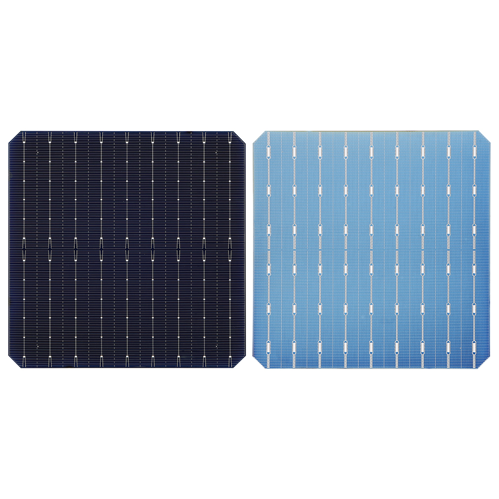 166mm solar cell
