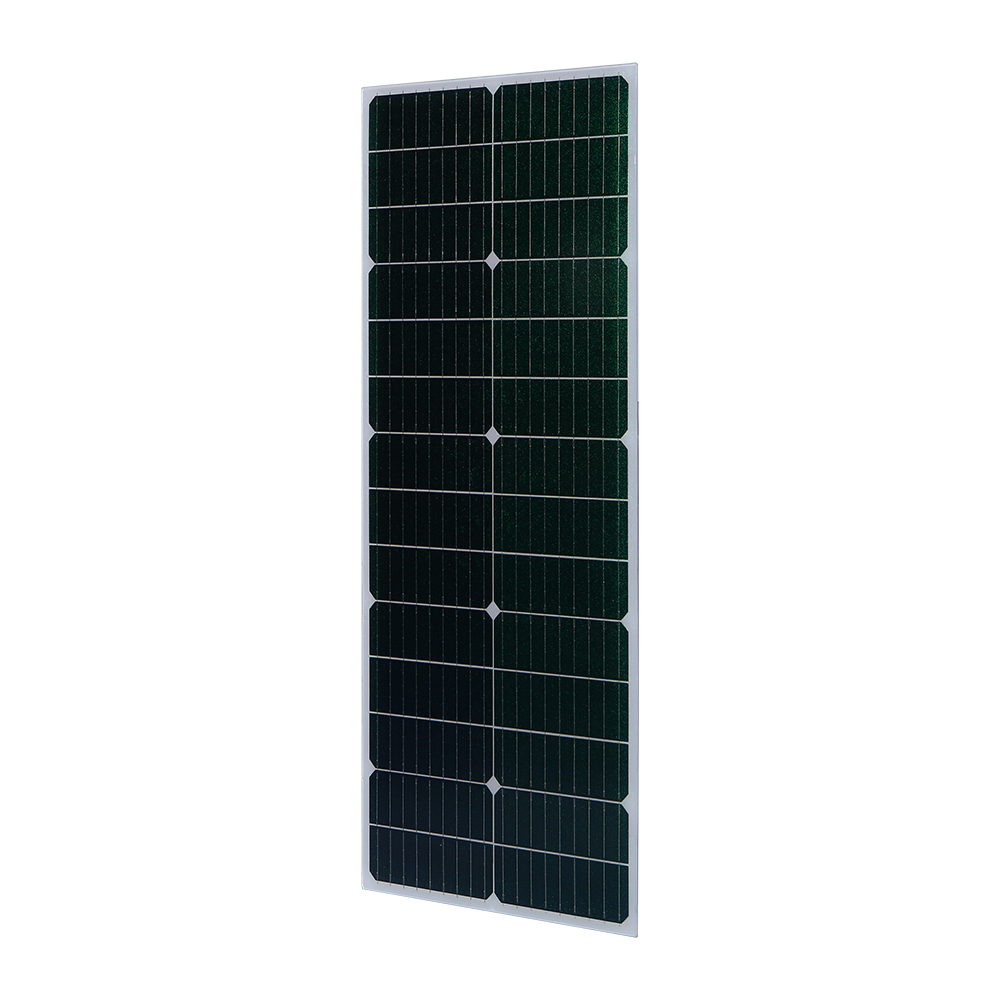 55w 14v mono glass solar panel