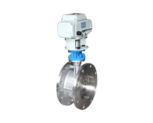 Electric flange butterfly valve