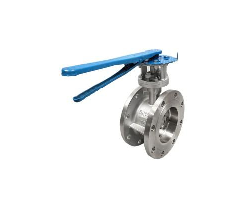 Worm gear flange butterfly valve