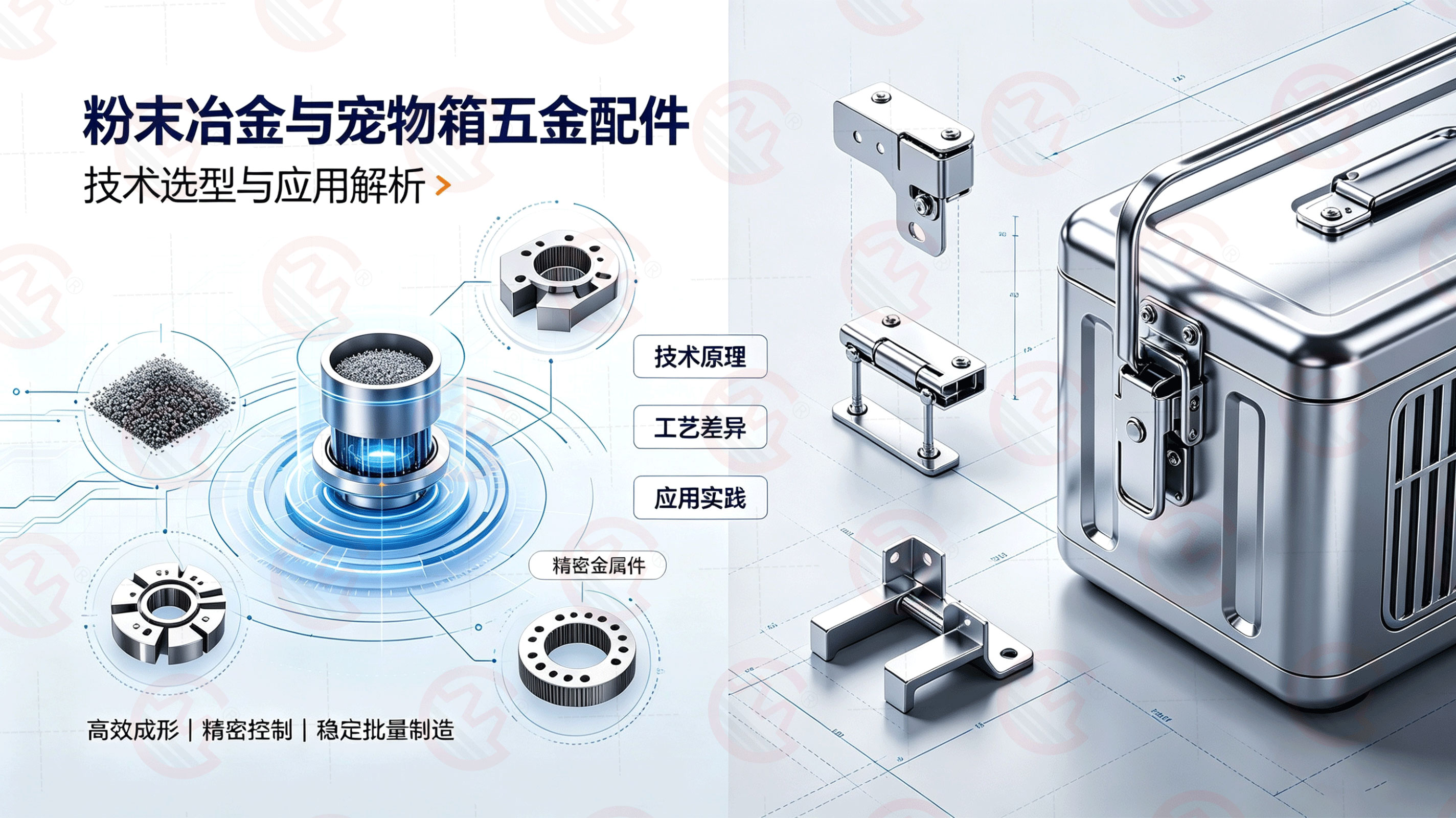 粉末冶金与宠物箱五金配件：技术选型与应用解析