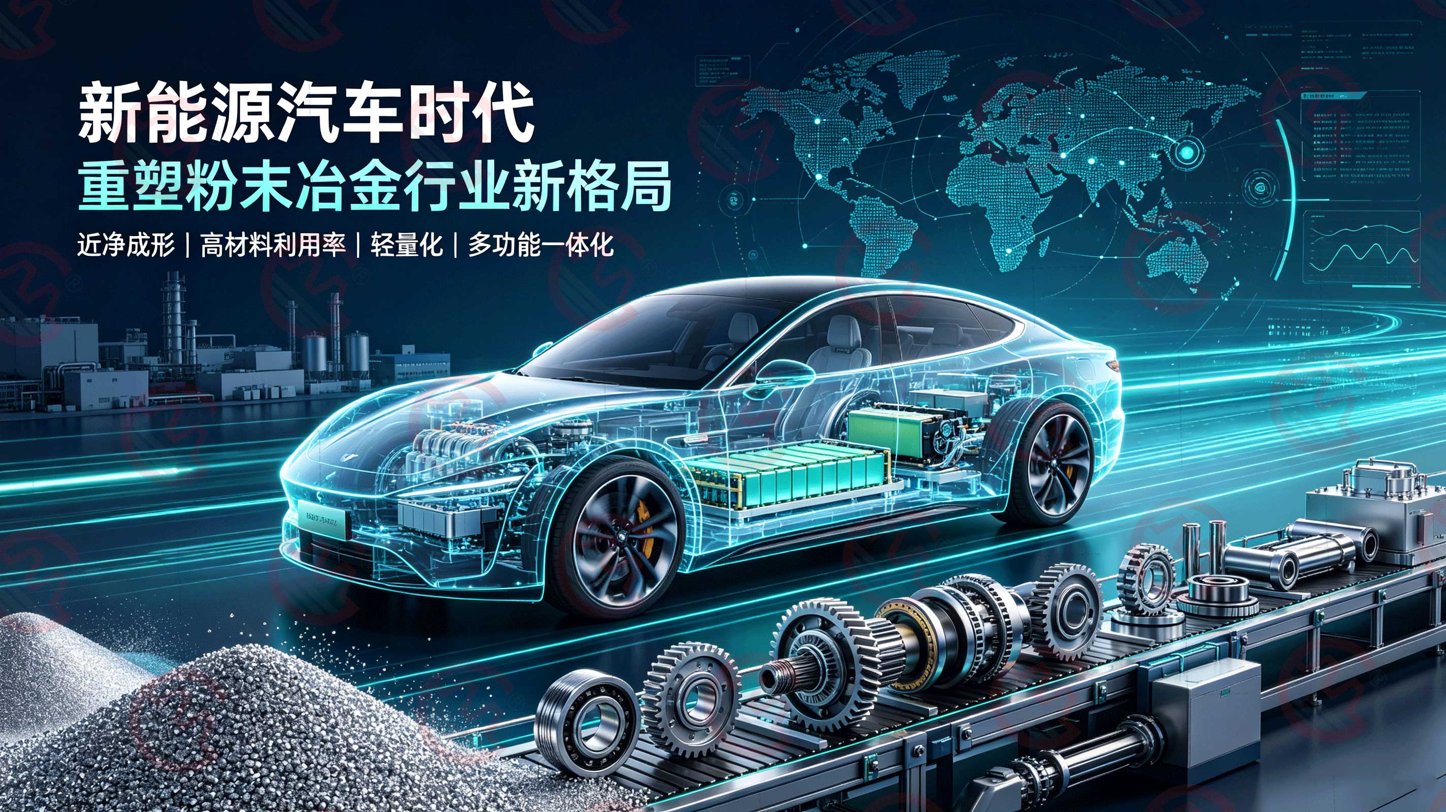 新能源汽车时代，重塑粉末冶金行业新格局
