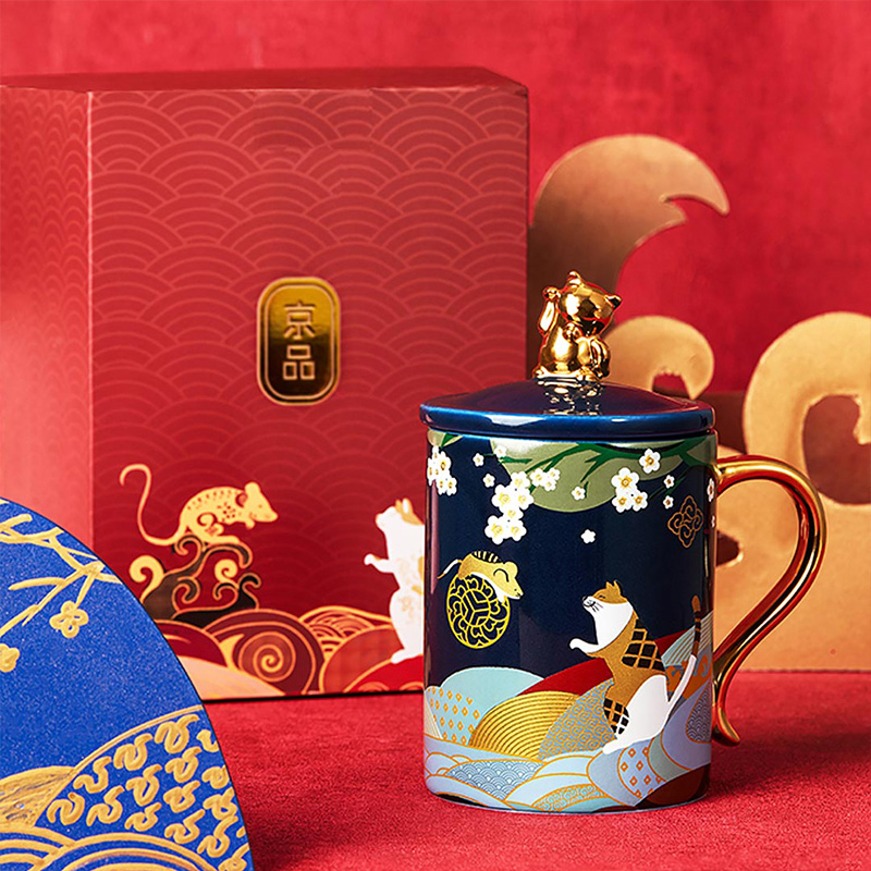 褔猫鼠钱 联名款马克杯