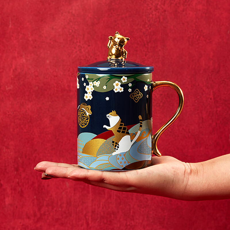 褔猫鼠钱 联名款马克杯