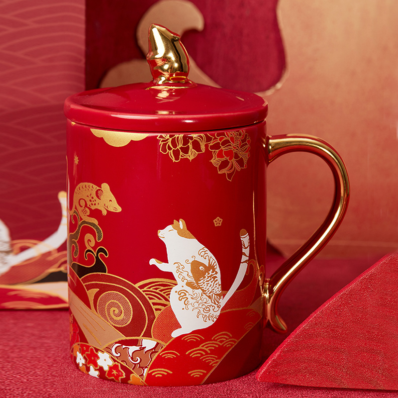 褔猫鼠钱 联名款马克杯