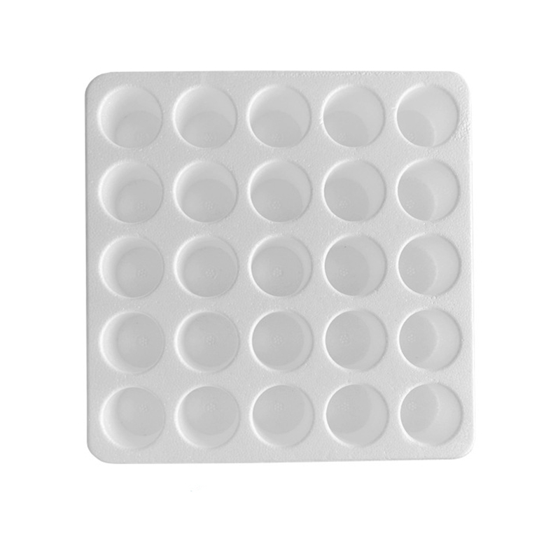25 hole sampling tube foam tray