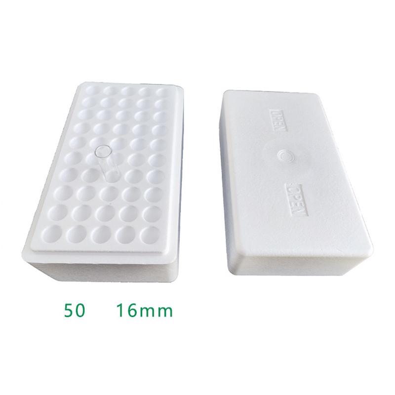 Free DNA blood collection vessel foam tray