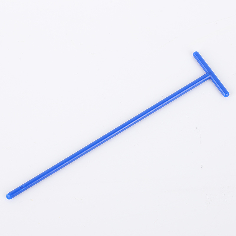 Disposable plastic inoculation ring sampling rod