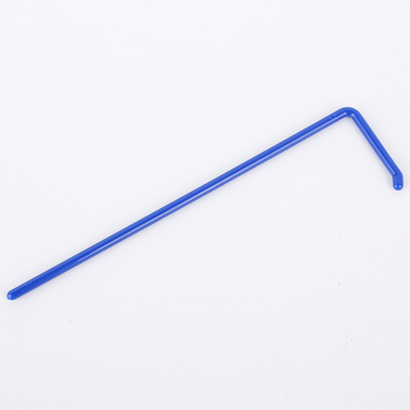 Disposable plastic inoculation ring sampling rod