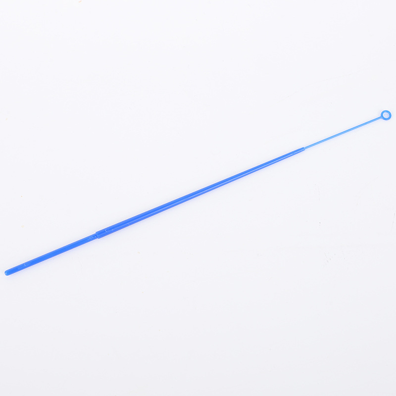 Disposable plastic inoculation ring sampling rod