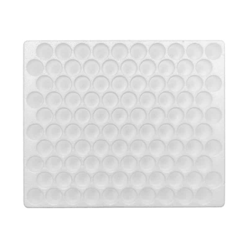 100 hole sampling tube foam tray