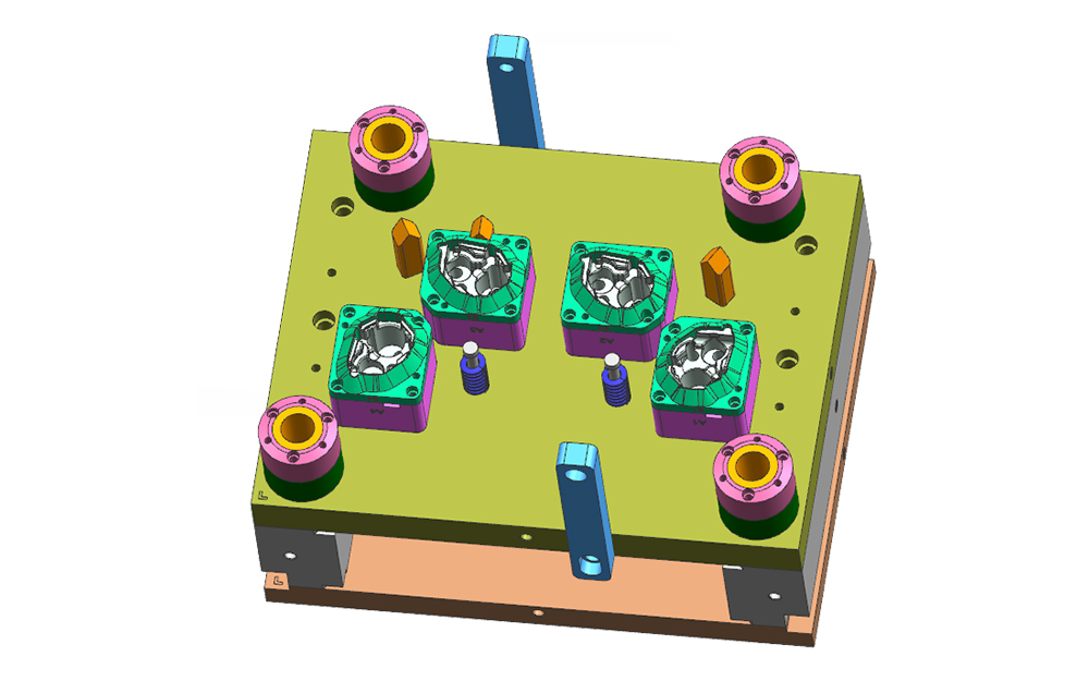 End cover trimming die