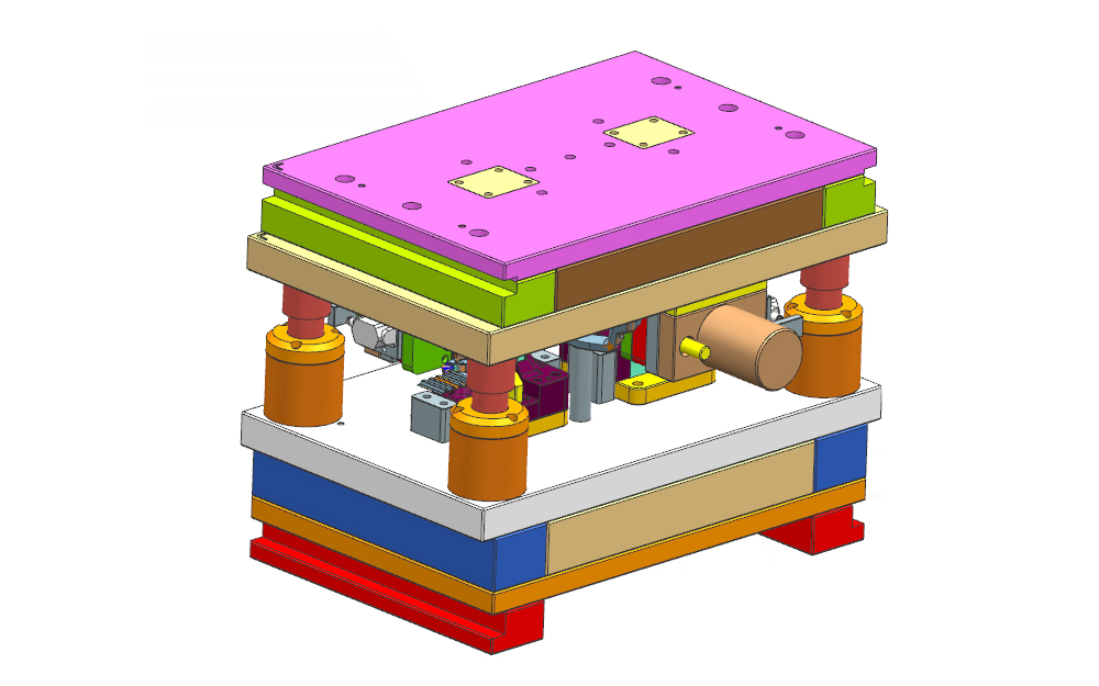 Throttle trimming die