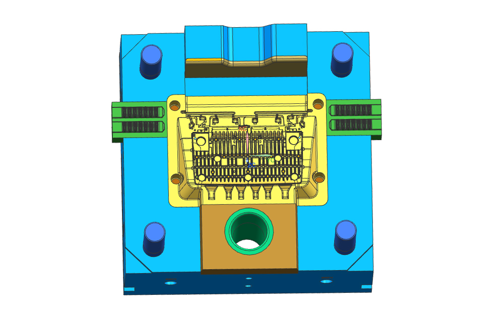 Center console display bracket