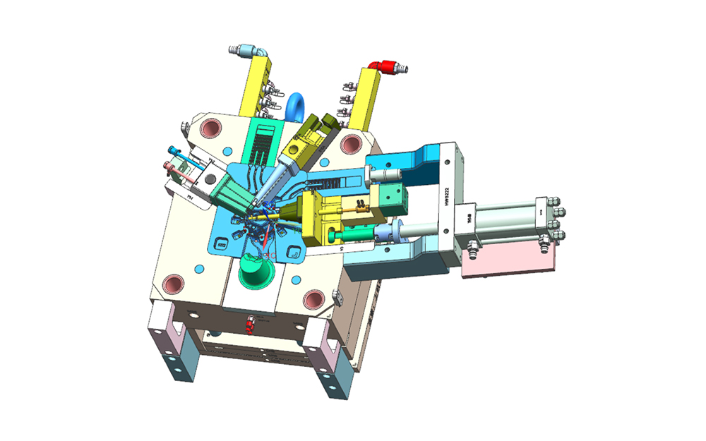 New energy motor housing