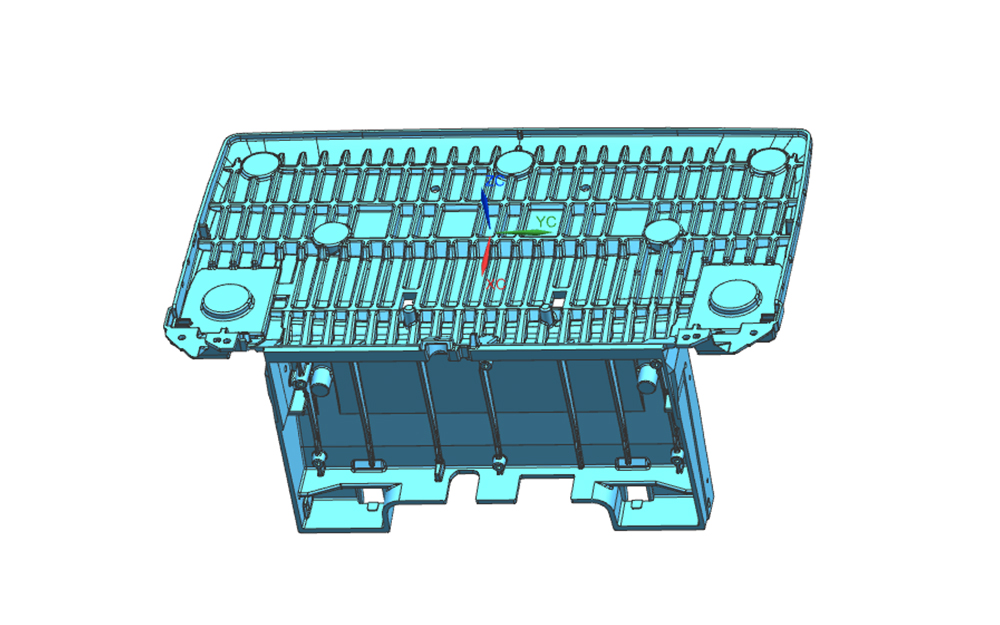 Center console display bracket