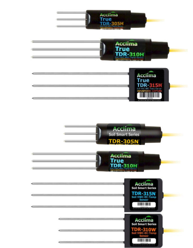 TDR-305/310/315系列土壤水分/温度/电导率传感器