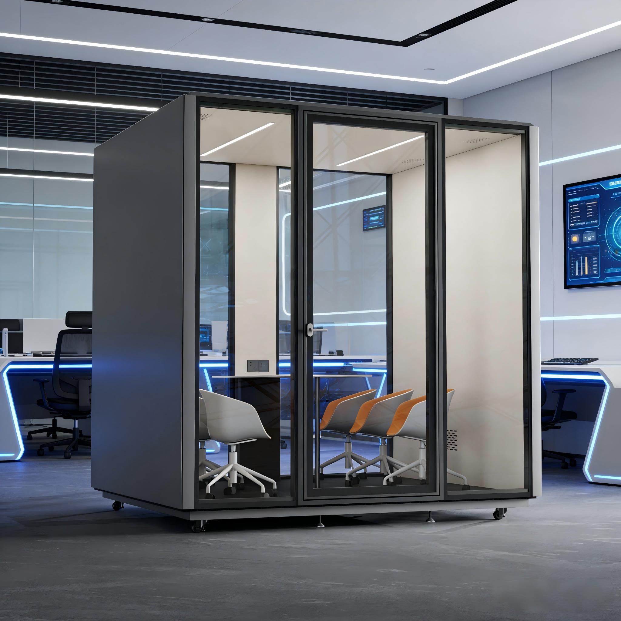 Office Pods 6-person cabins