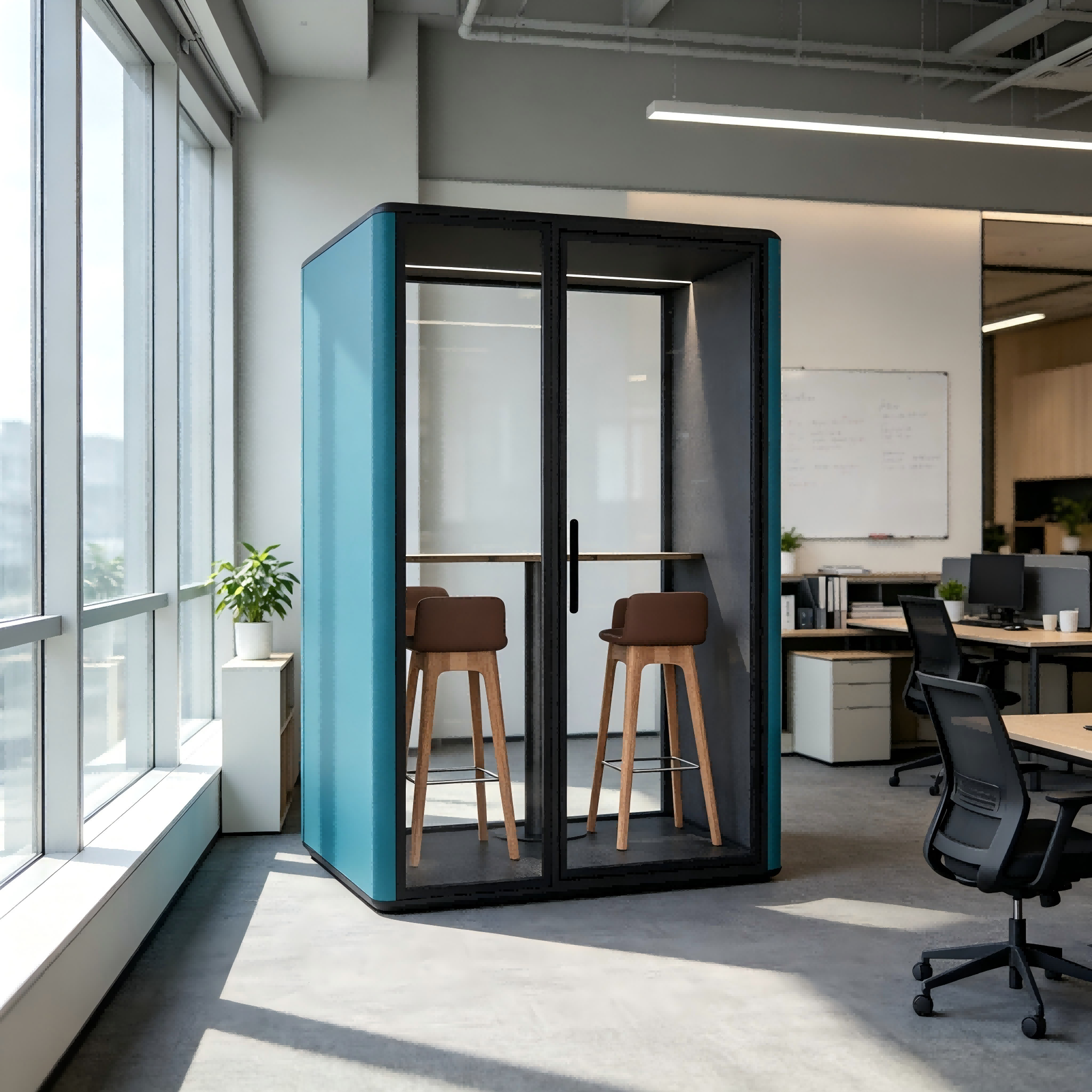 Office Pods 1-2 person cabins