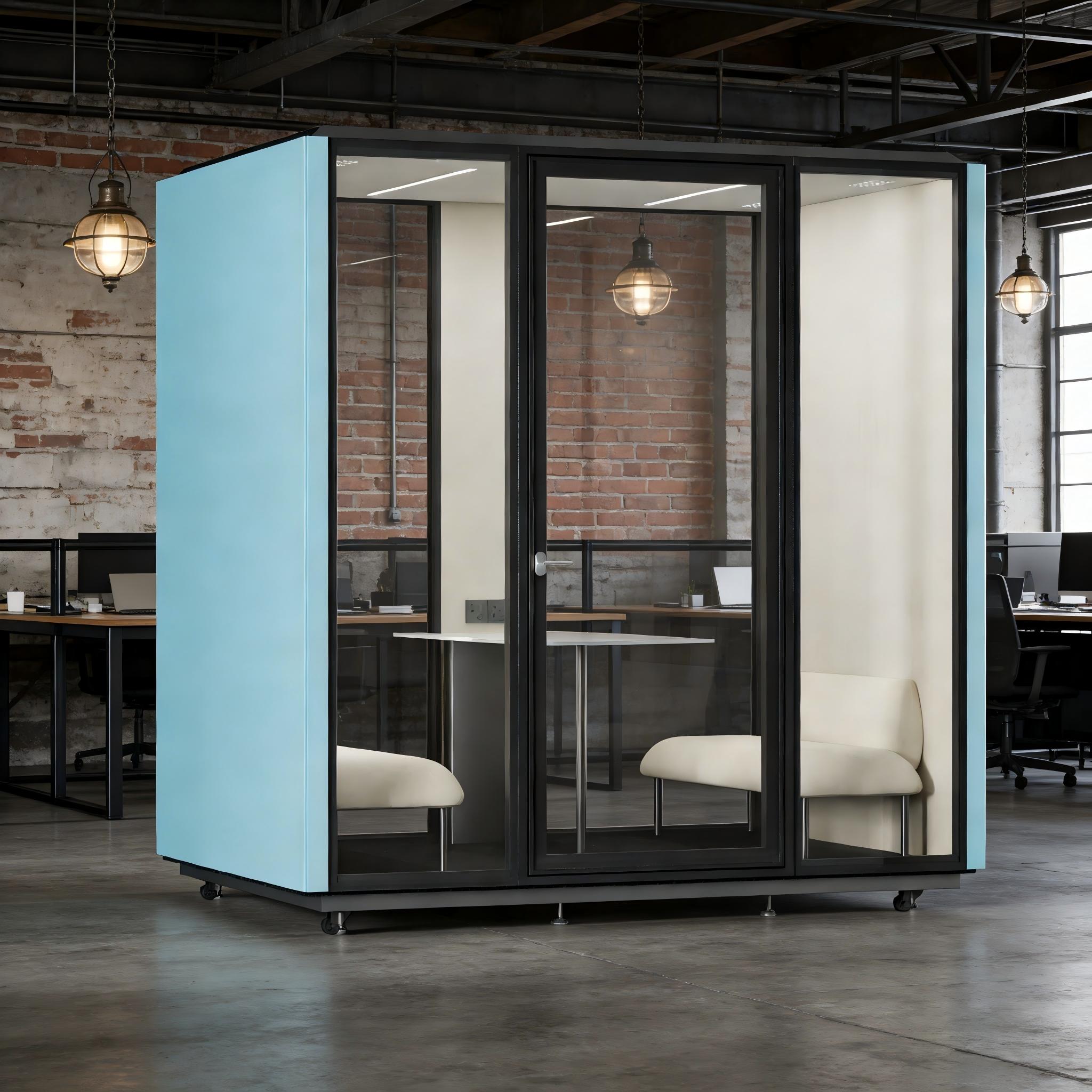 Office Pods 4-person cabins