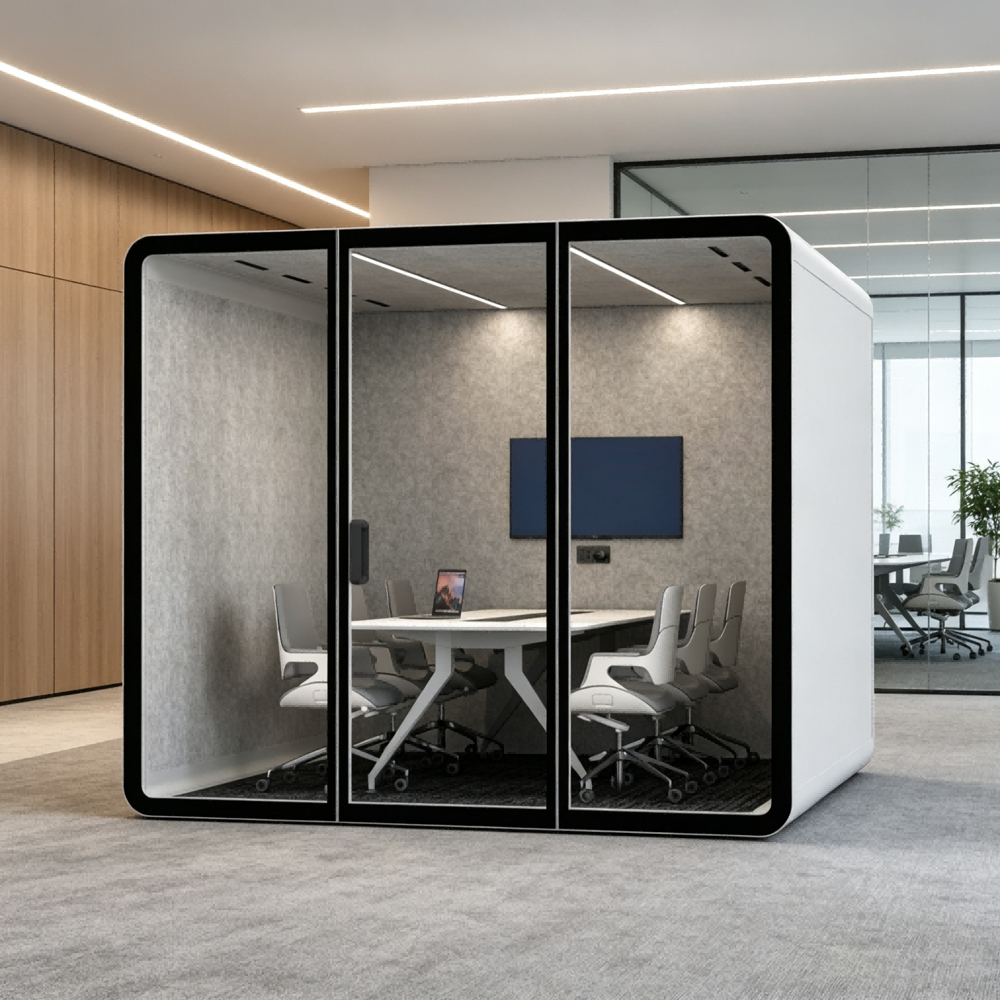Office Pods 6-person cabins