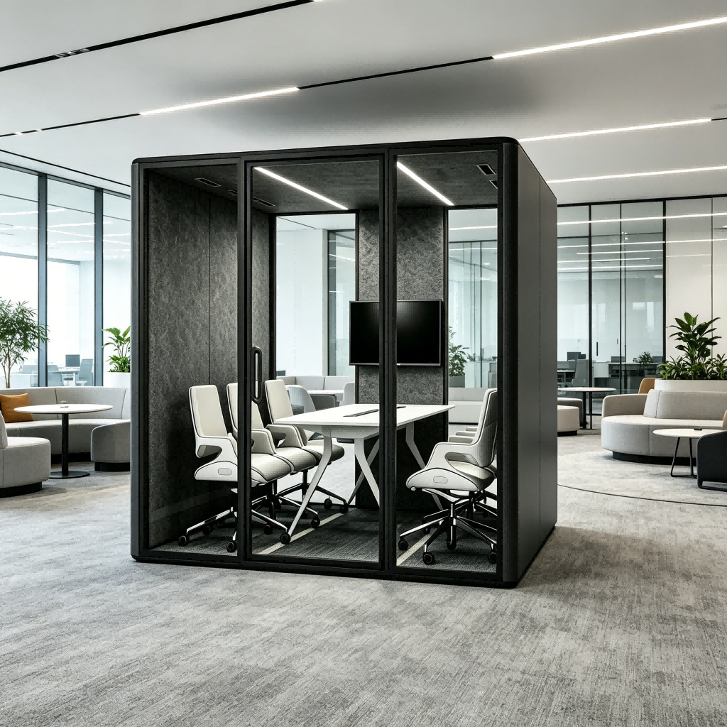 Office Pods 4-6 person cabins