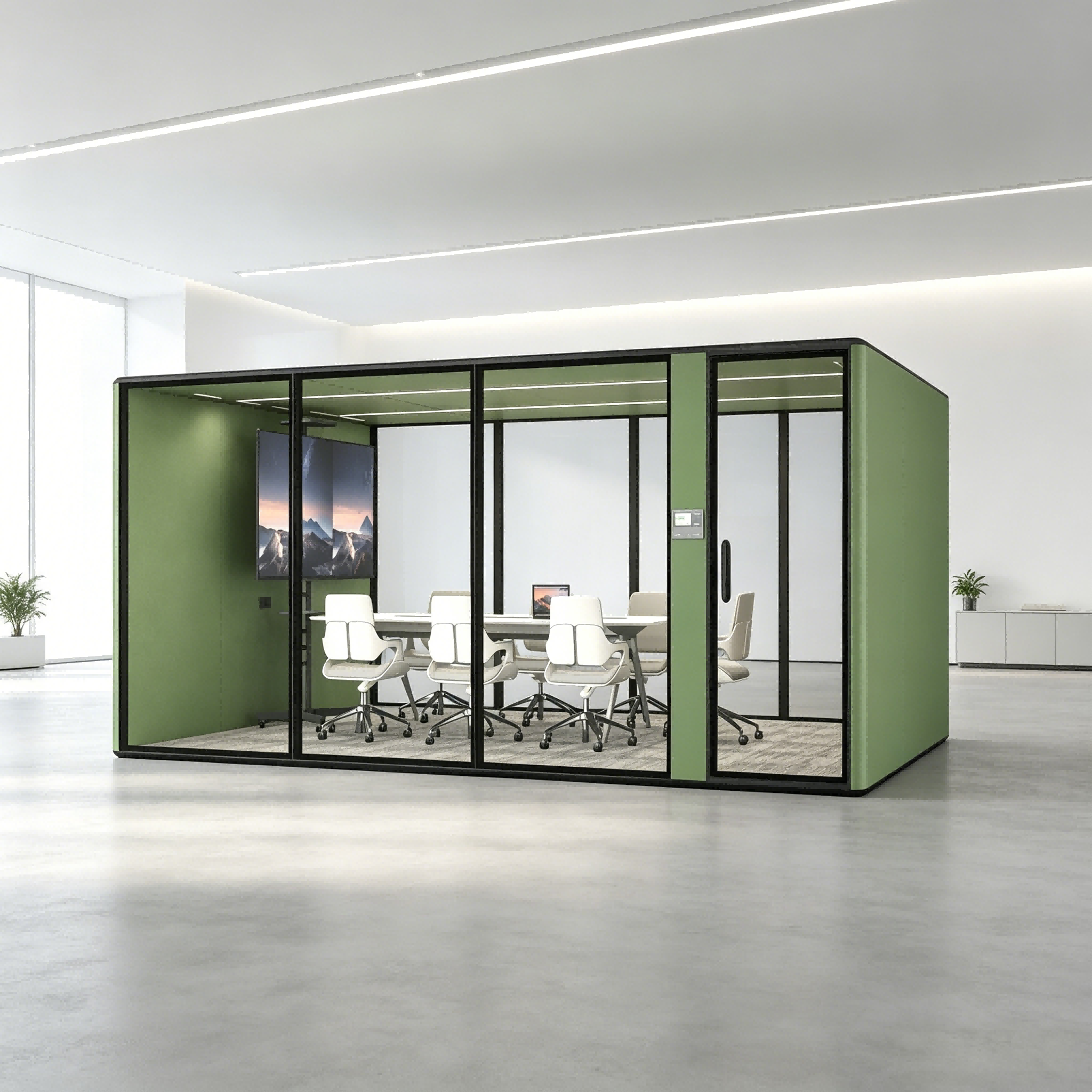 Office Pods 6-8 person cabins