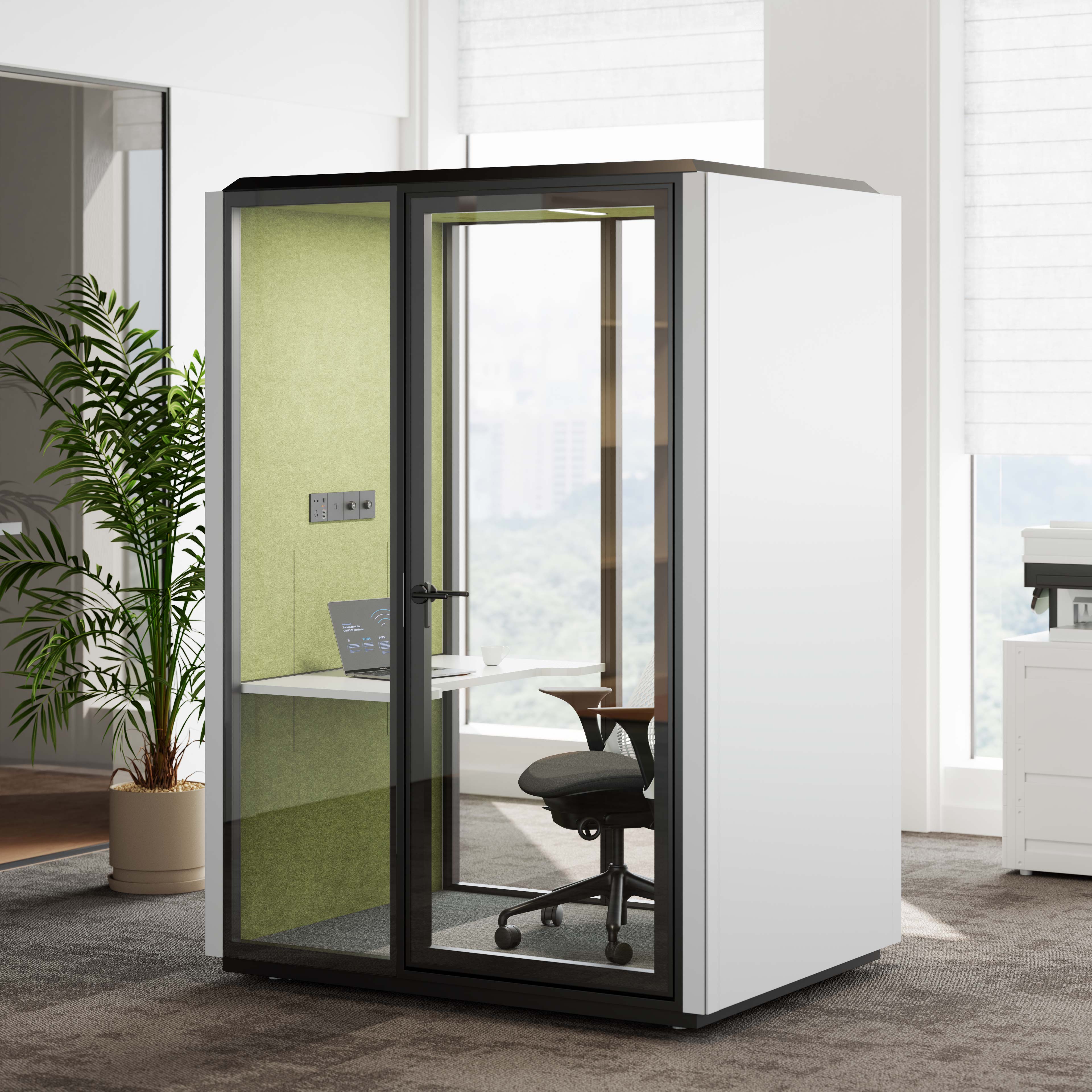Office Pods 1-2-person cabins