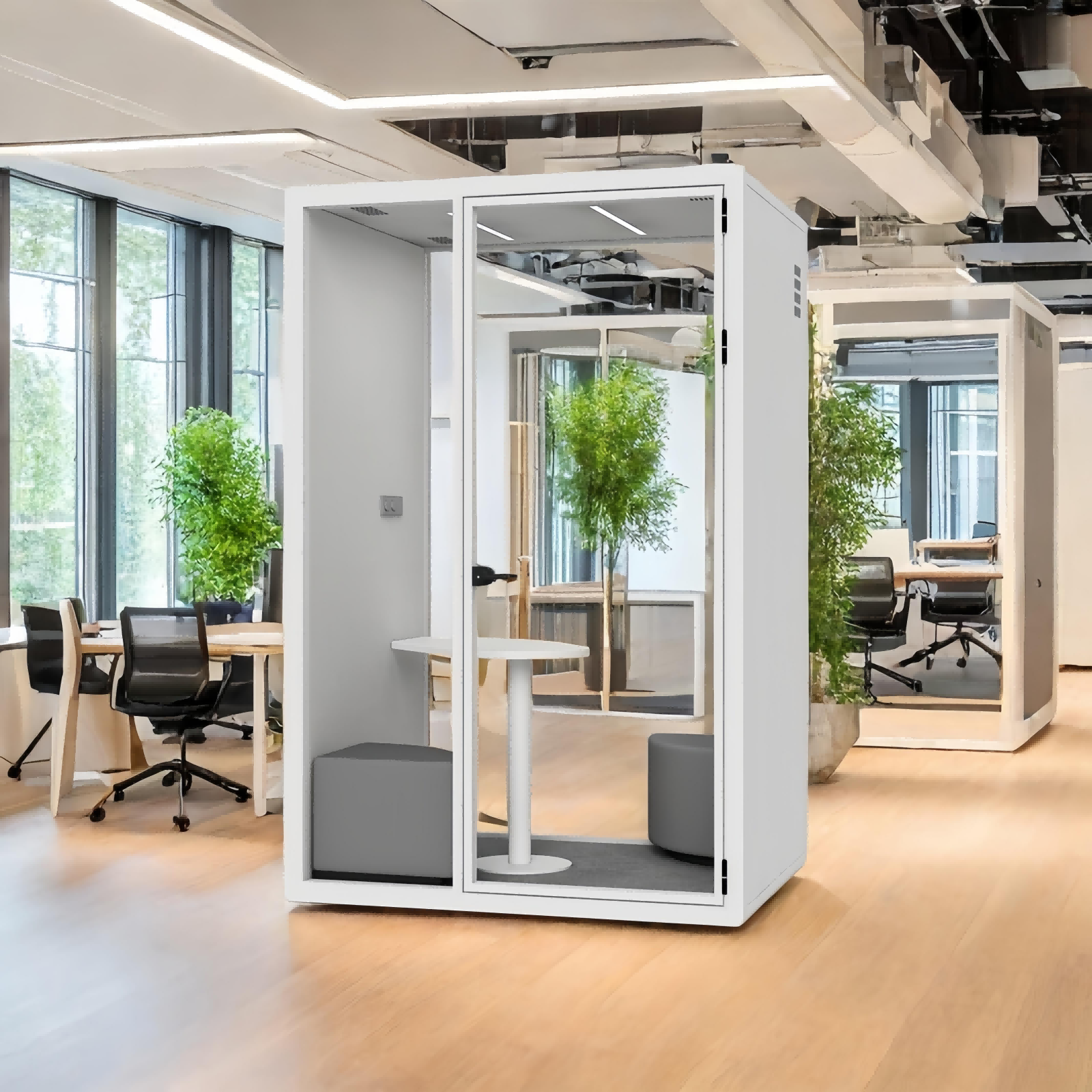 Office Pods 1-2 person cabins