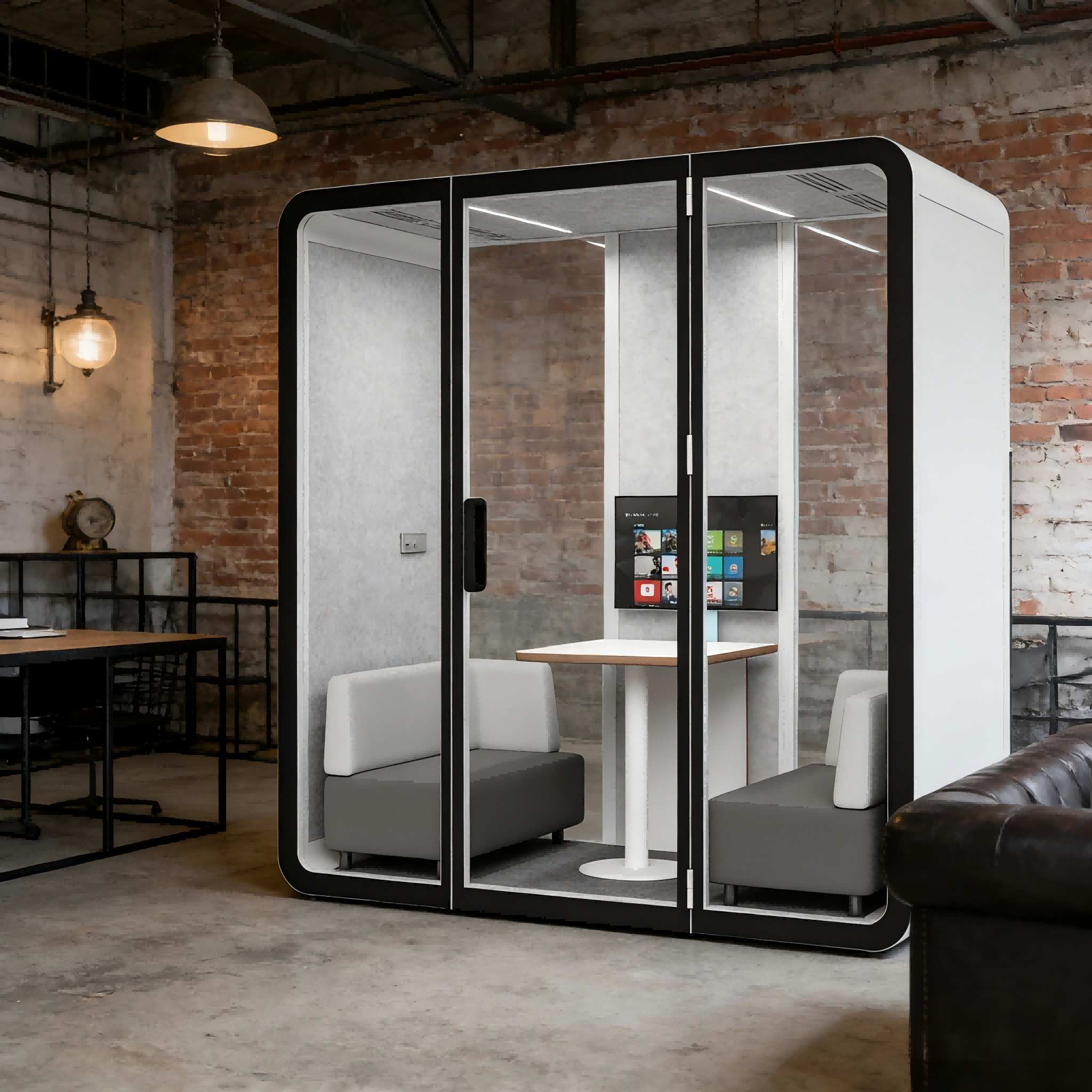 Office Pods 4-person cabins