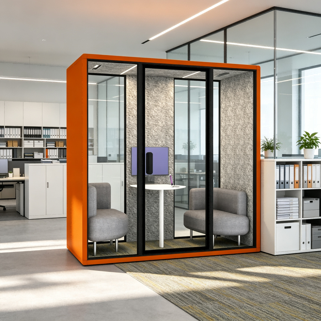 Office Pods 2-person cabins