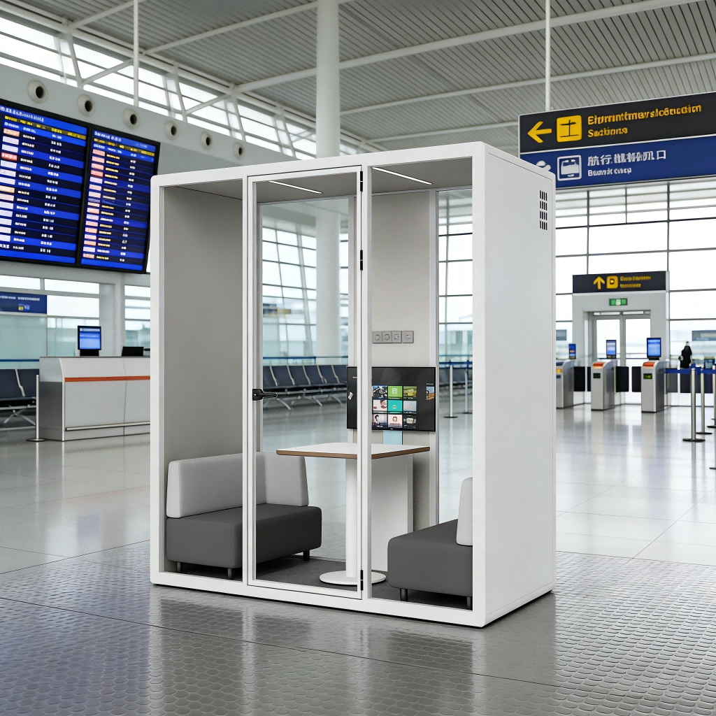 Office Pods 4-person cabins