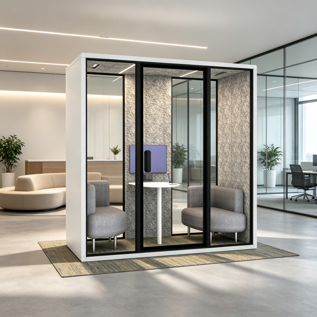 Office Pods 2-person cabins