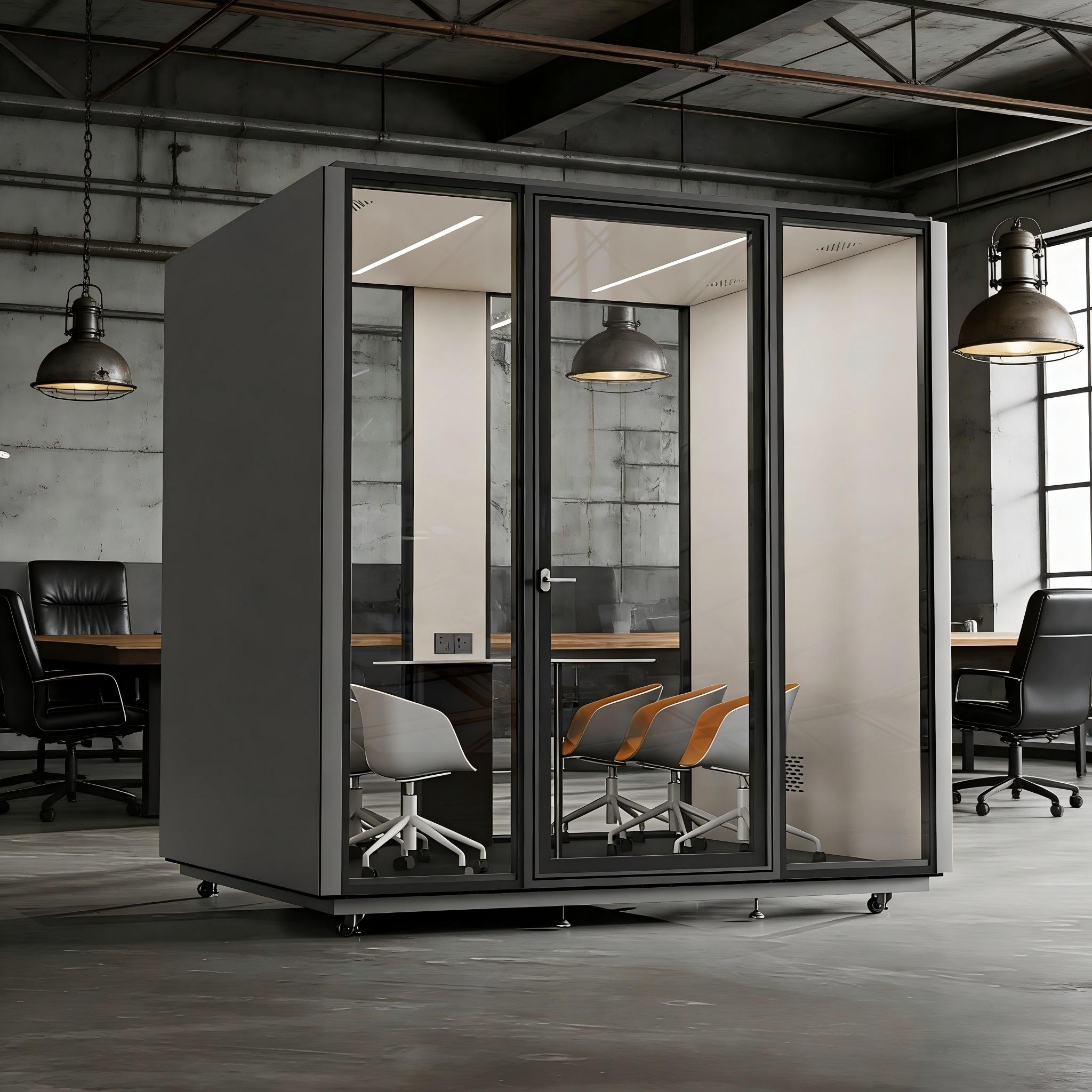 Office Pods 6-person cabins