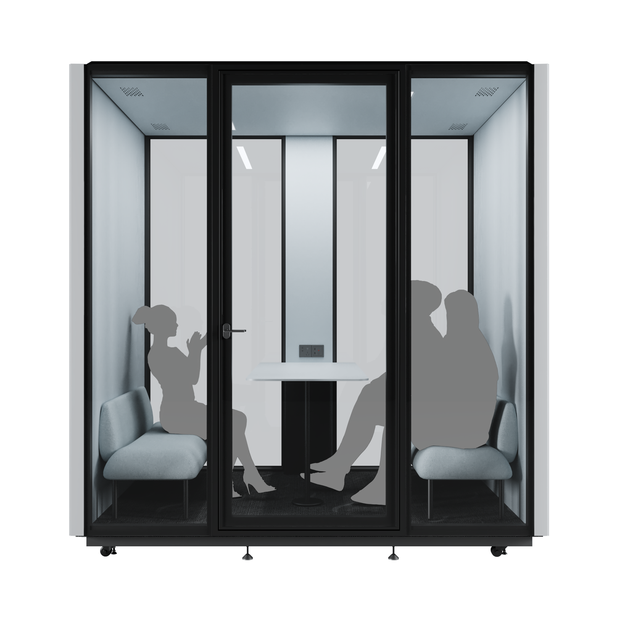 Office Pods 4-person cabins