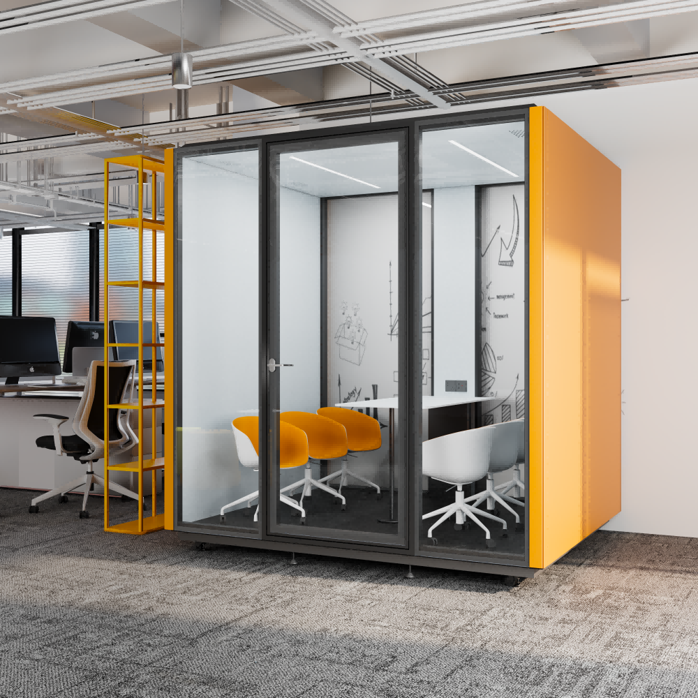 Office Pods 6-person cabins
