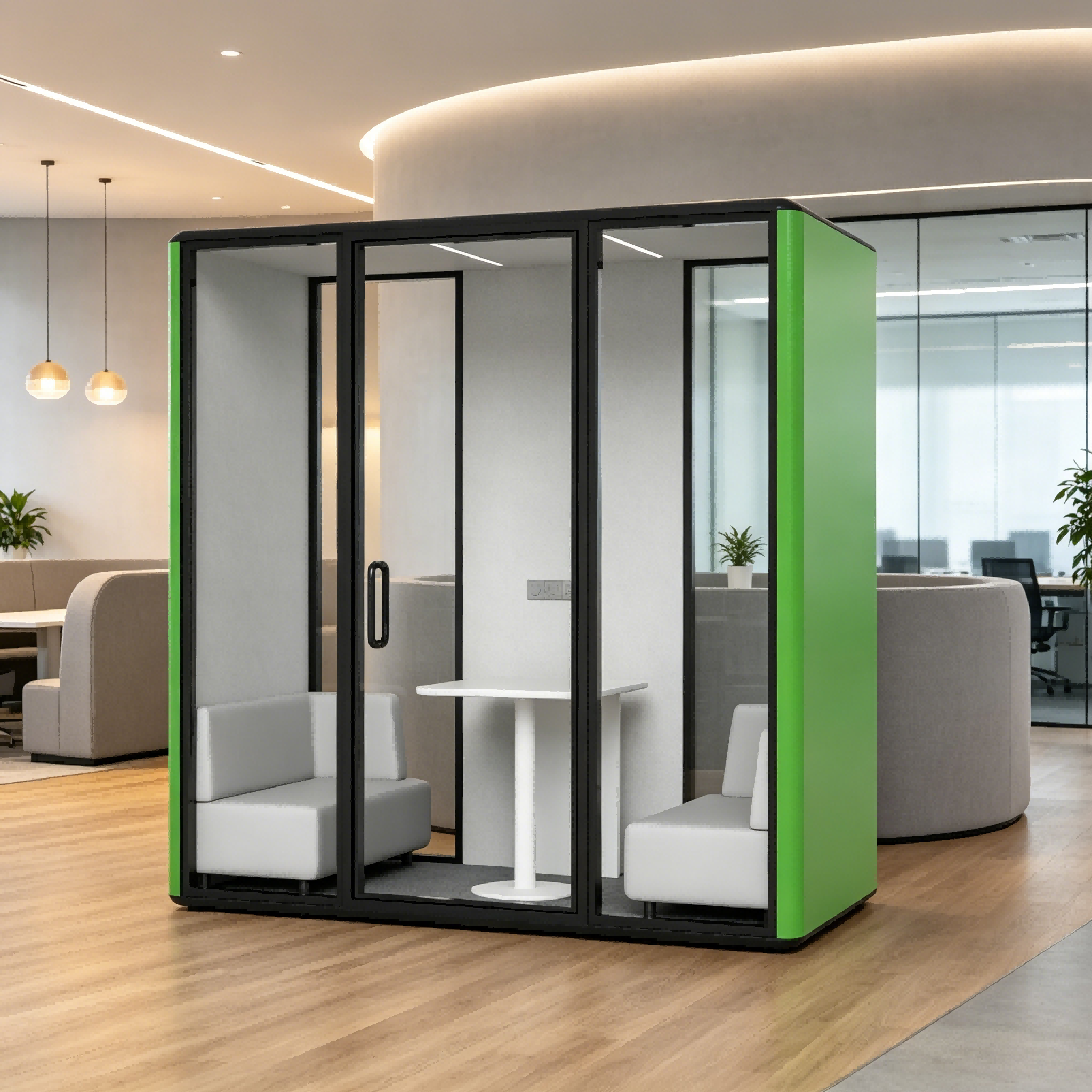 Office Pods 4-6 person cabins