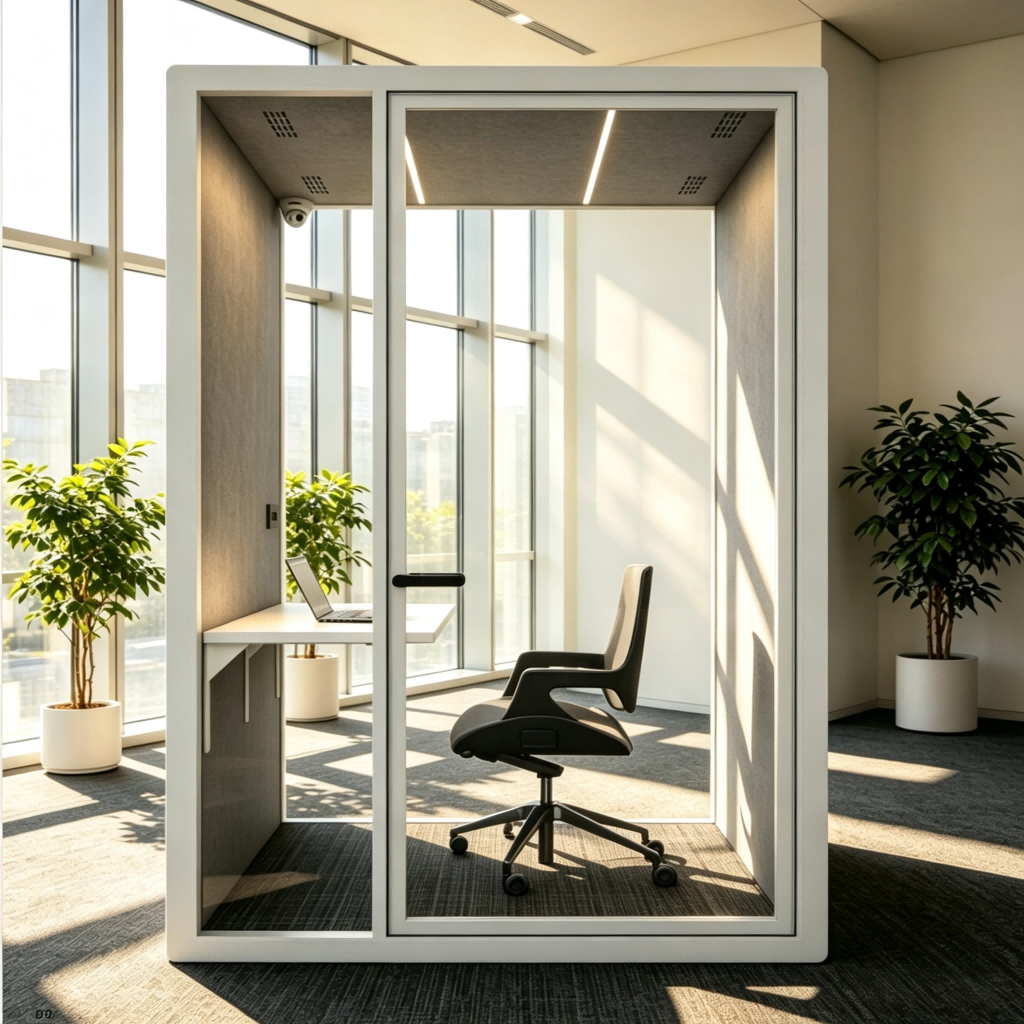 Office Pods 1-2 person cabins