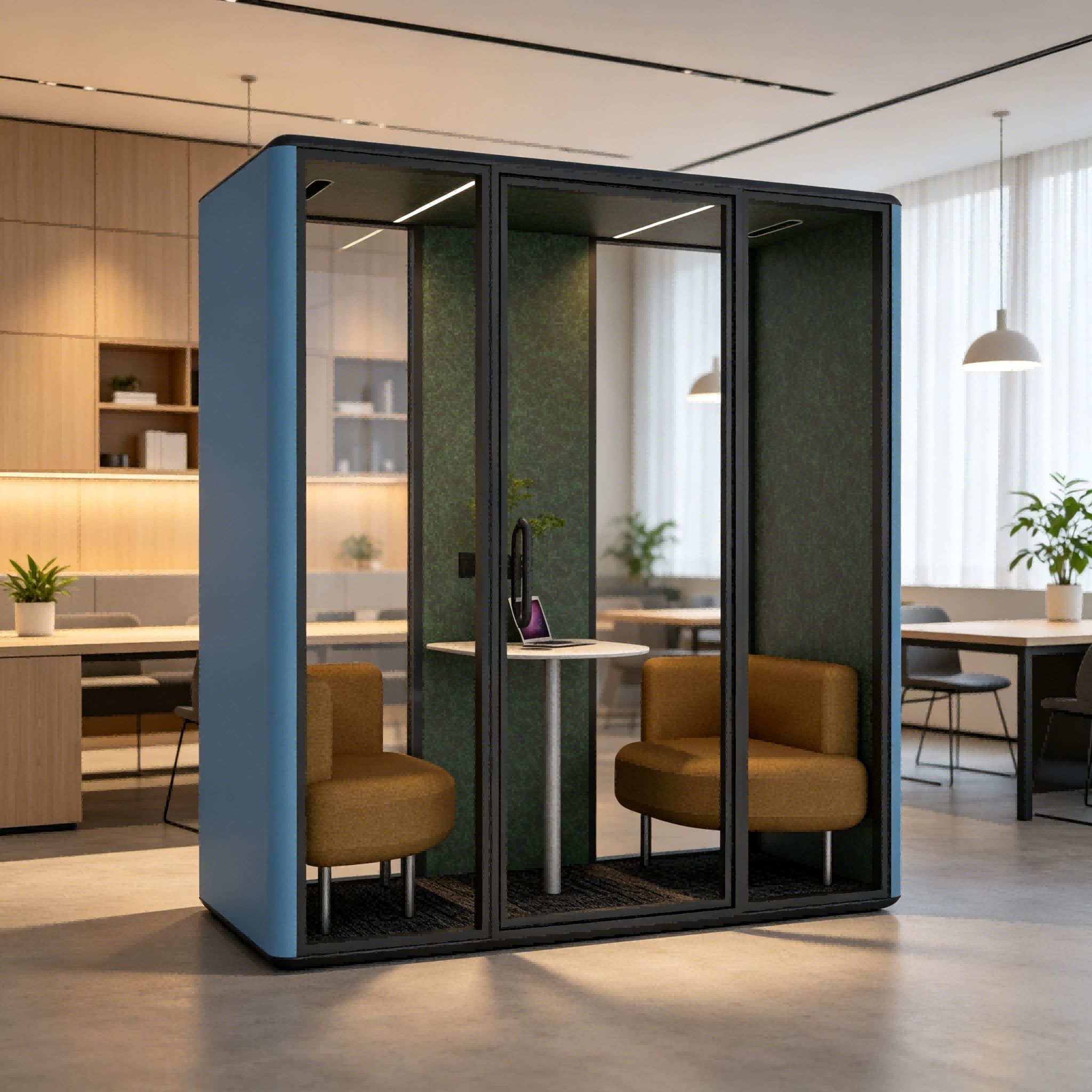 Office Pods 4-6 person cabins