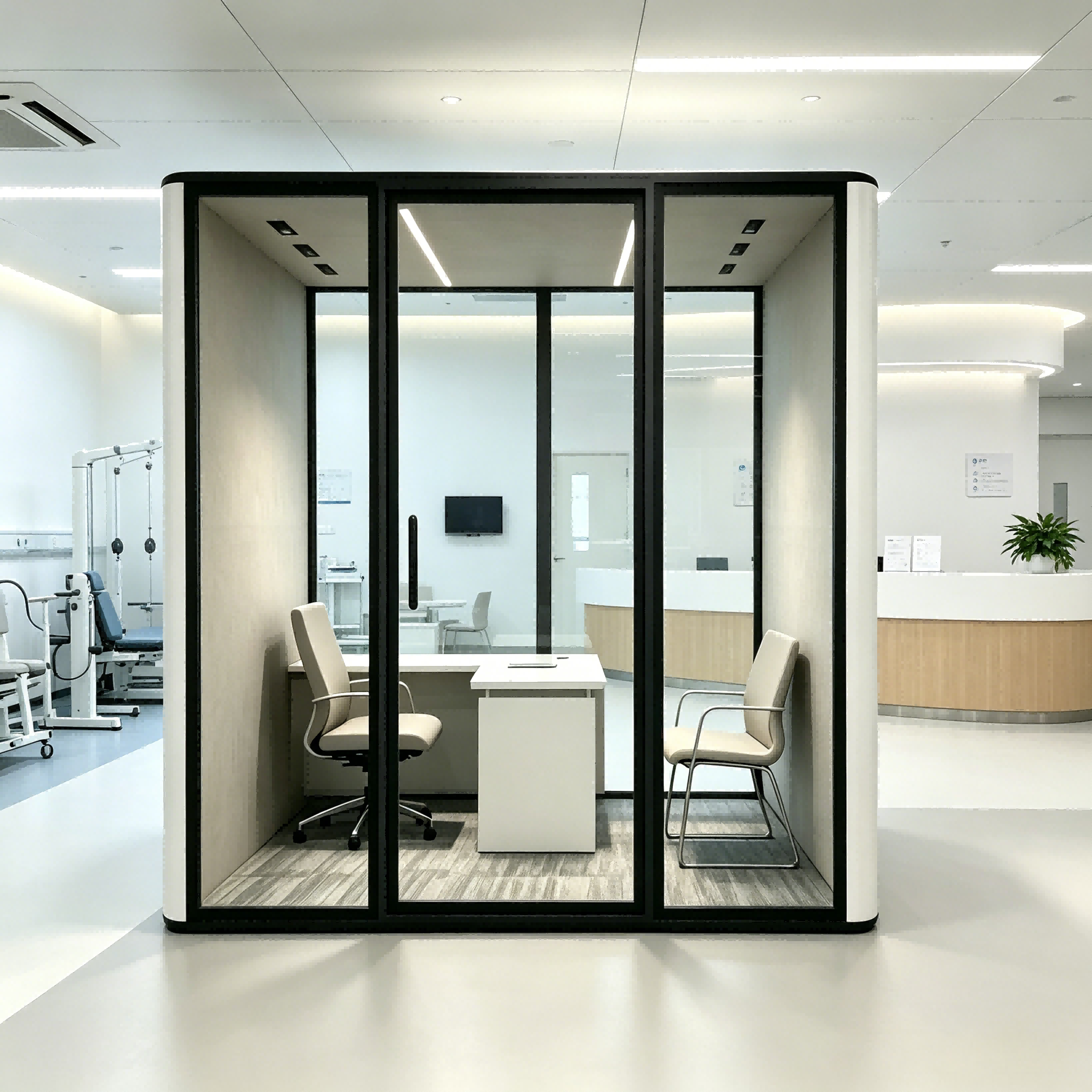 Office Pods 4-6 person cabins