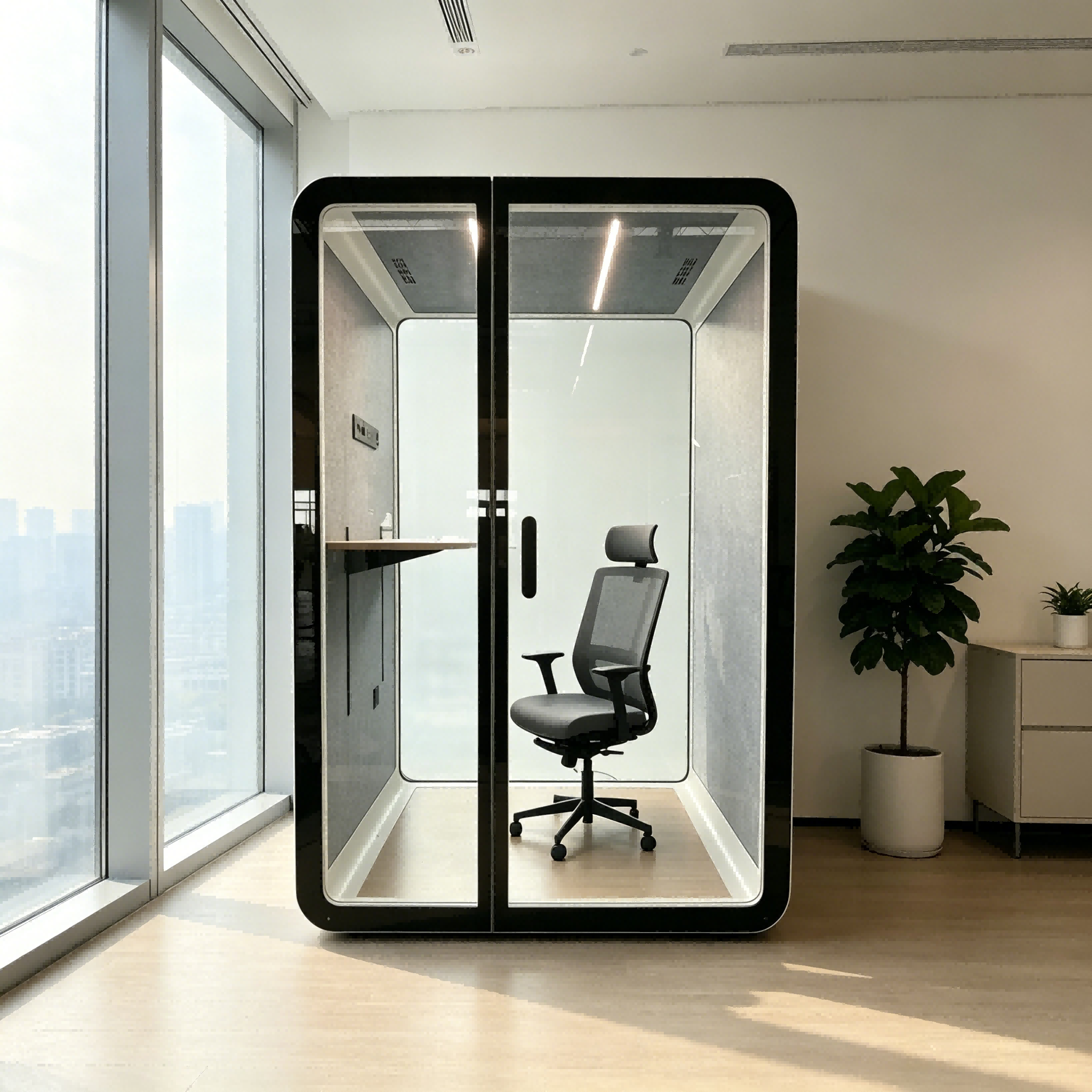Office Pods1-2 person cabins